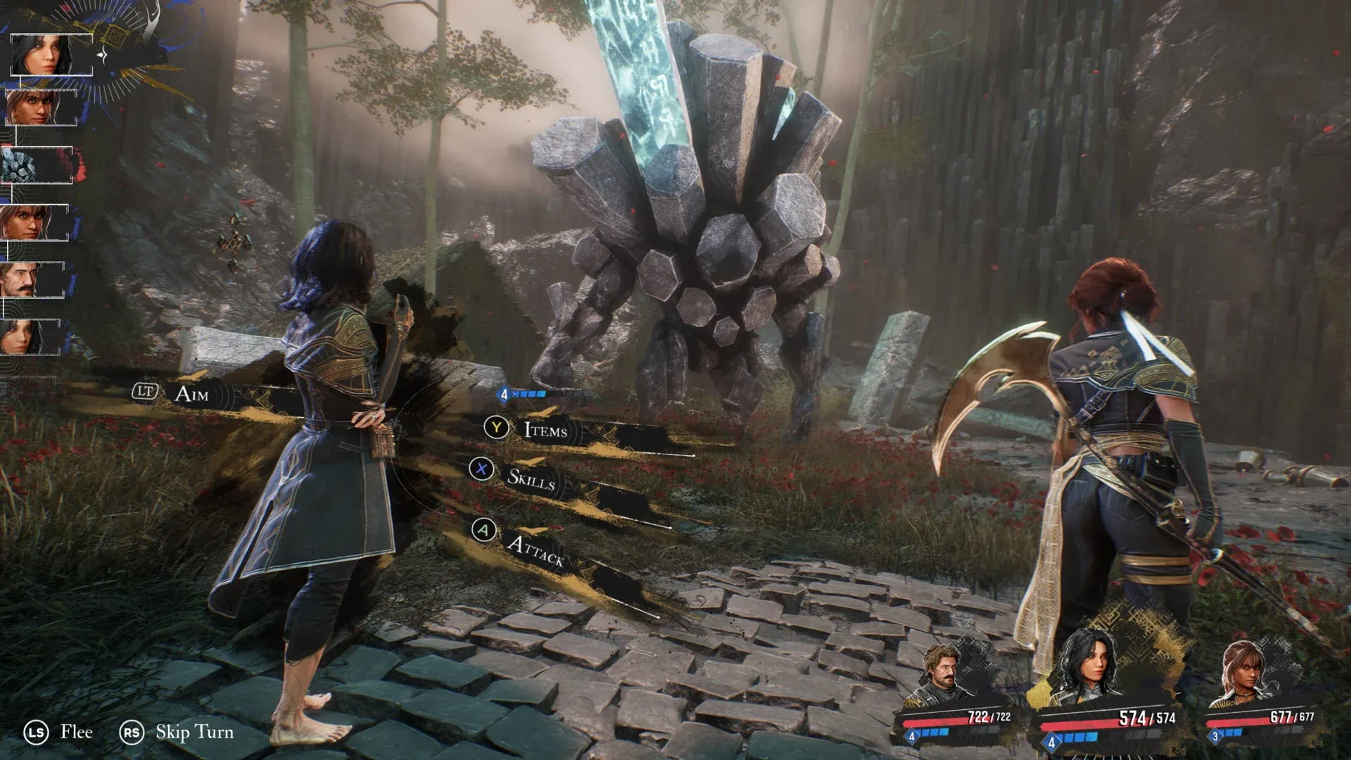 Clair Obscur Expedition 33 intense boss battle scene