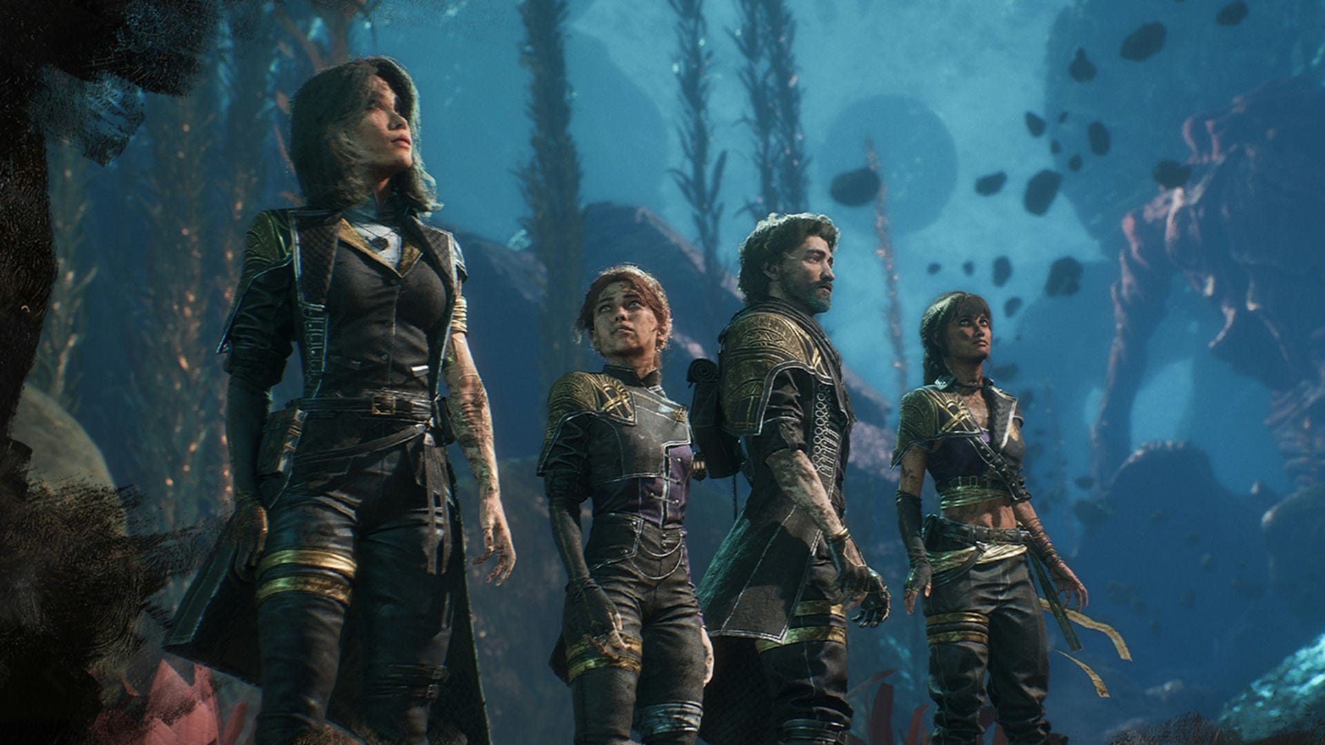 Clair Obscur Expedition 33 gameplay screenshot showing main characters