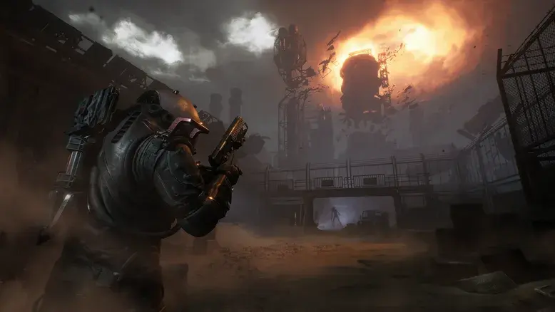 Cronos The New Dawn gameplay showing melee combat with monsters