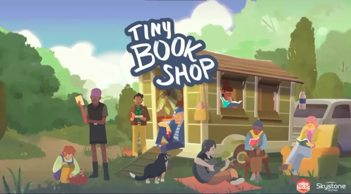 Tiny Bookshop — A Cozy Seaside Simulation